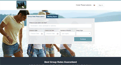 Desktop Screenshot of grouphotelbid.com